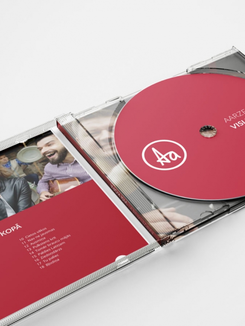 Aarzemnieki CD cover, Design by Frank Leusing