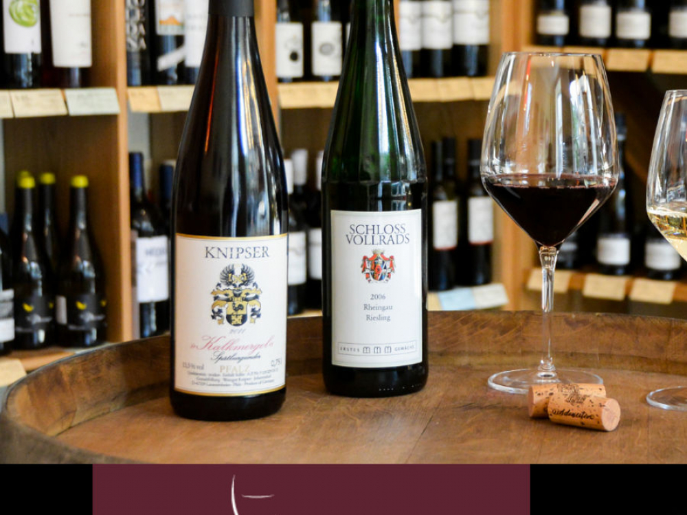 Web design for Hanzas Vīna Galerija