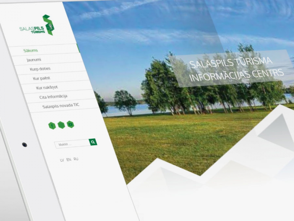 Visit Salaspils, a tourism website