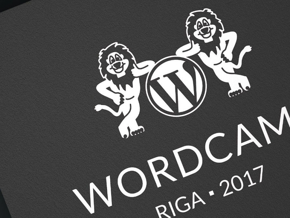 Logo design for WordCamp Riga