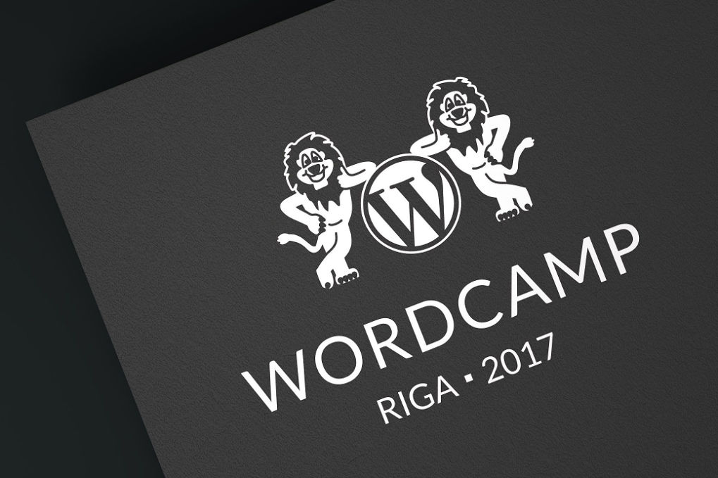 WordCamp Riga Logo, Design by Frank Leusing